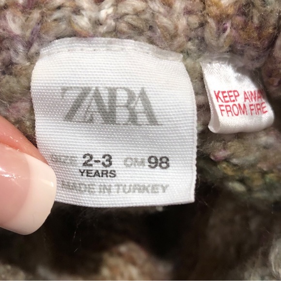 Zara | Knit | Multicolored | Sweater Dress - Picture 3 of 4